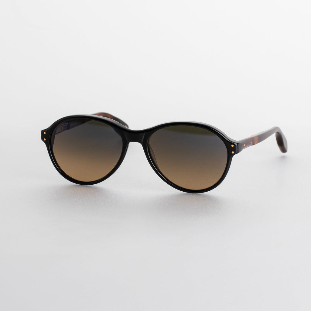 Steve McQueen 1968 Sun — Black & Tortoise Temples — official view 8