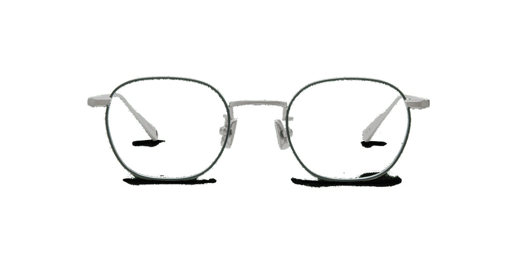 Pablo 893 — ANTIQUE PALLADIUM / MATTE GREEN, front view