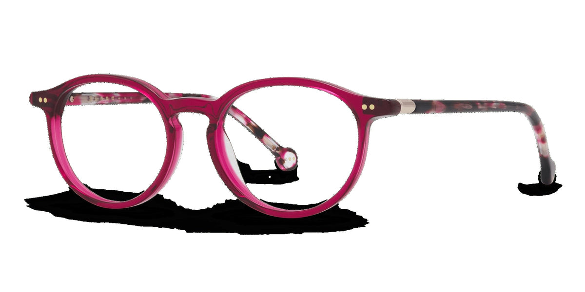 Beatrice 820 — Pink / Black Fushia, three-quarter view