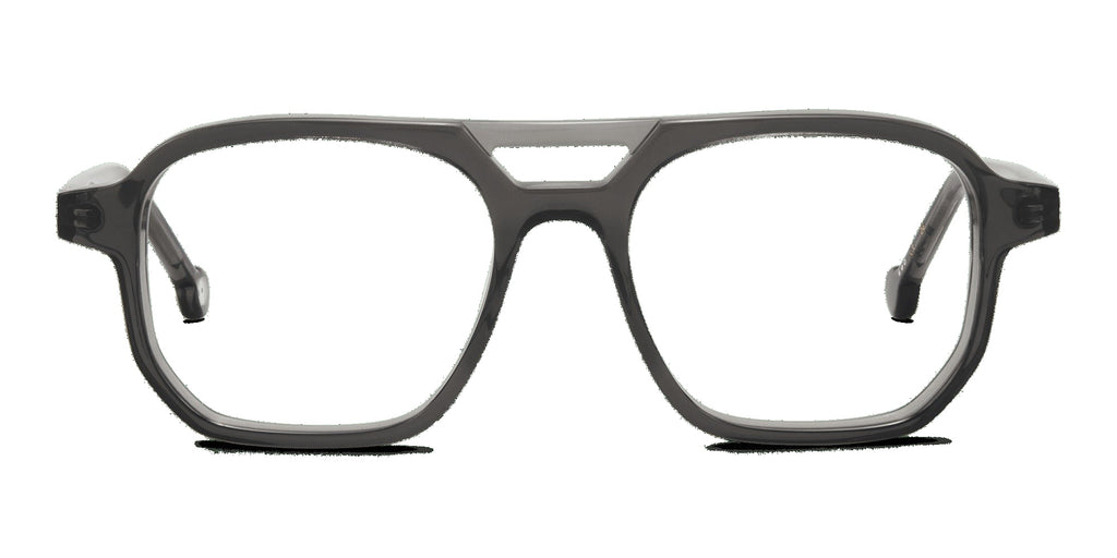 Gustave 902 — Black On Dark Grey, front view