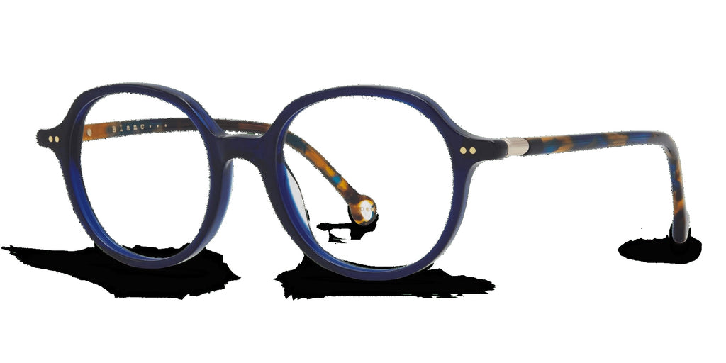 Nina 832 — Blue / Blue-Black, three-quarter view