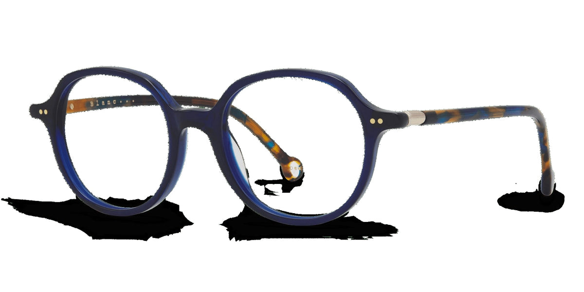 Nina 832 — Blue / Blue-Black, three-quarter view