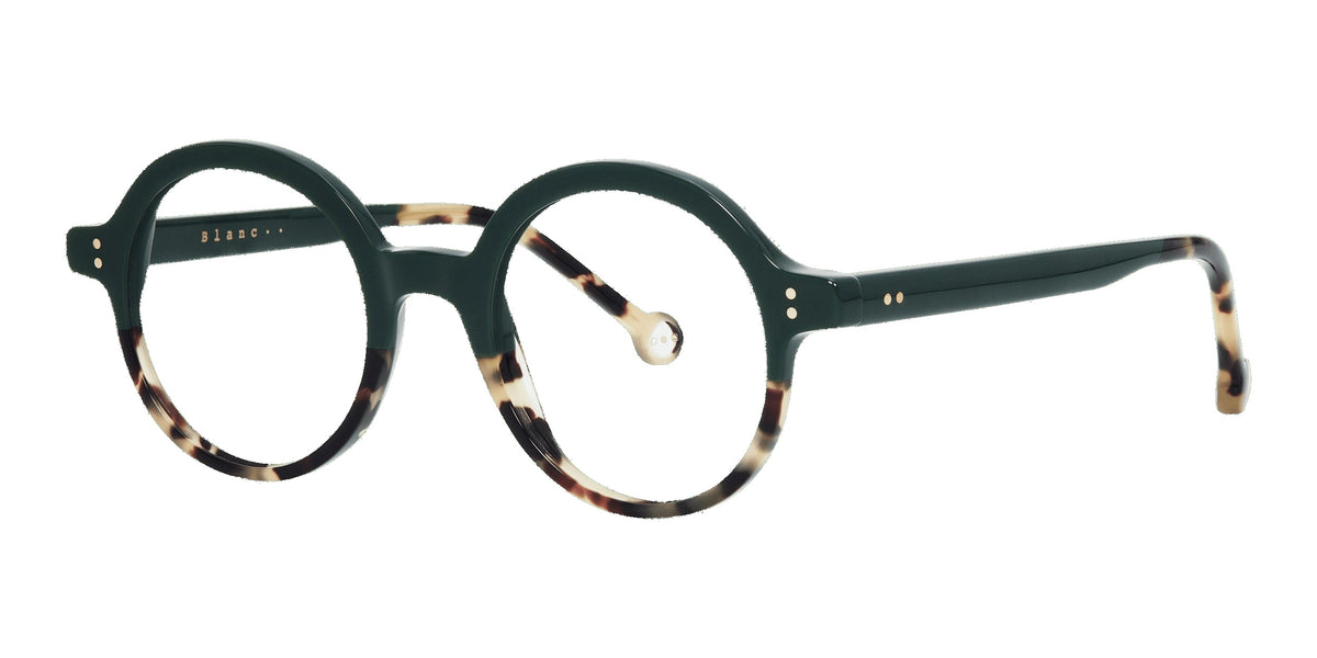 Astrid 754 — Khaki on Khaki Tortoise, three-quarter view