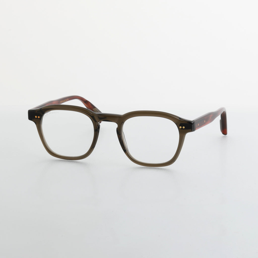 Steve McQueen Bandito — Crystal Khaki & Tortoise Temples — official view 20