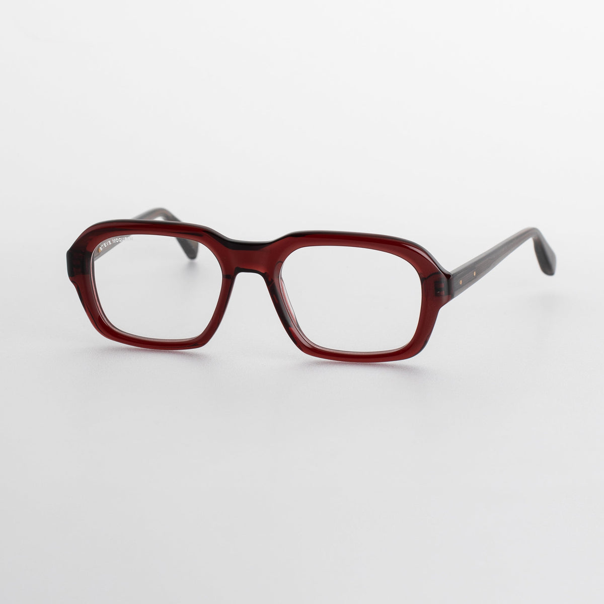 Steve McQueen Bankable — Crystal Red Brown & Crystal Black Temples — official view 12