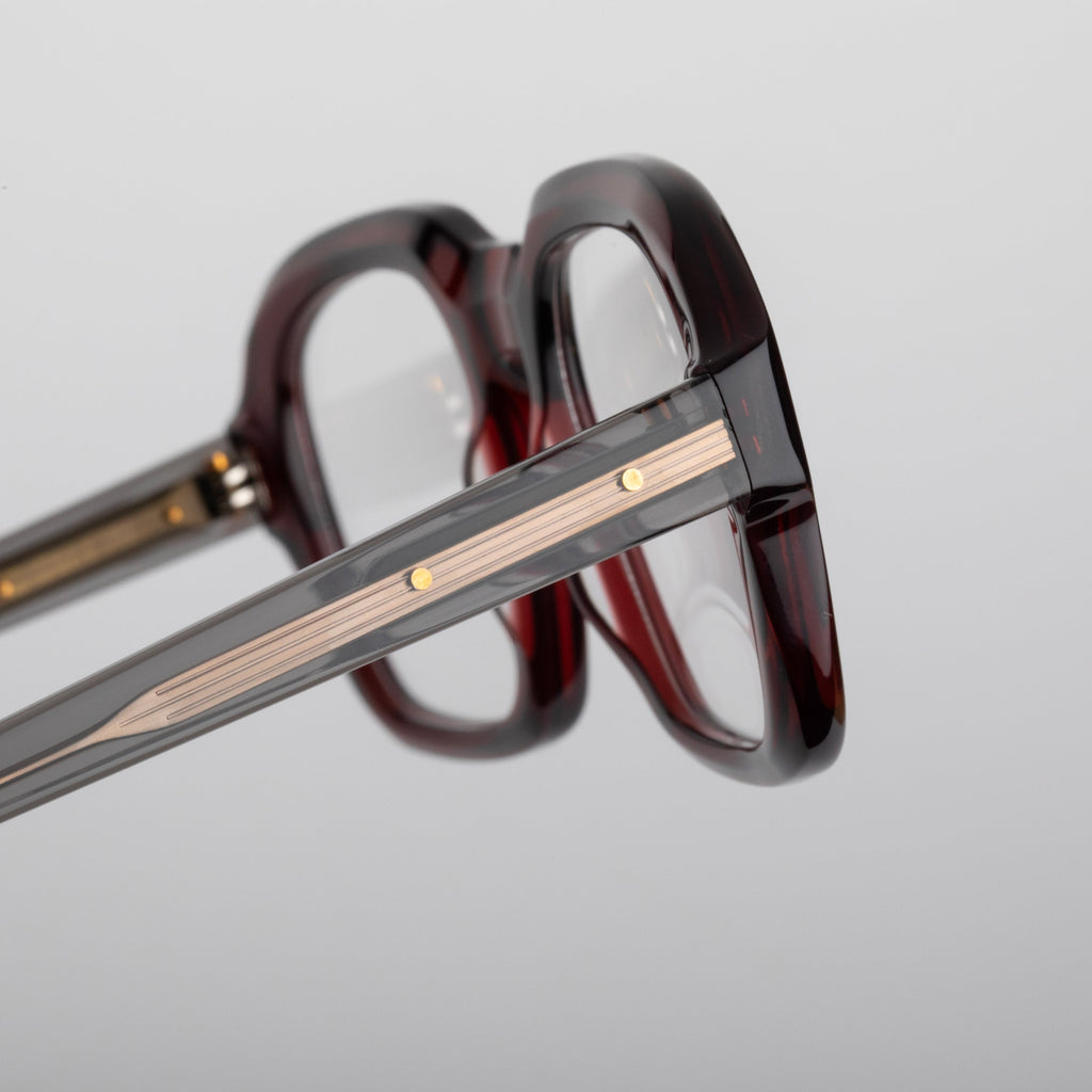 Steve McQueen Bankable — Crystal Red Brown & Crystal Black Temples — official view 11