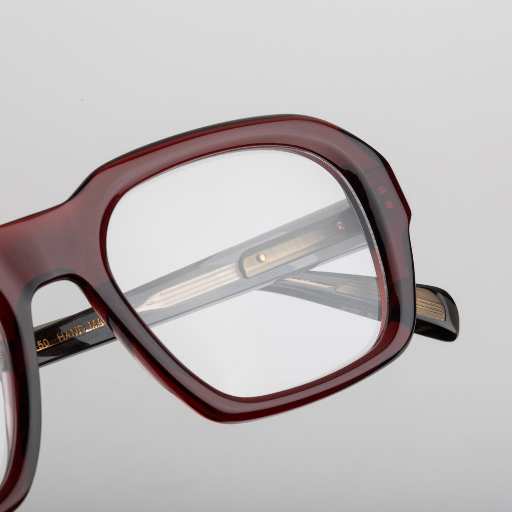 Steve McQueen Bankable — Crystal Red Brown & Crystal Black Temples — official view 10