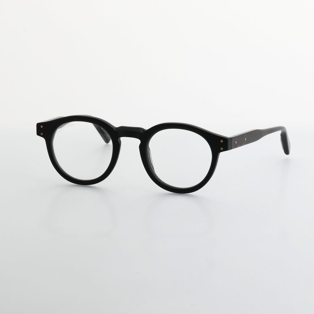 Steve McQueen Bud — Matte Black & Tortoise Temples — official view 28
