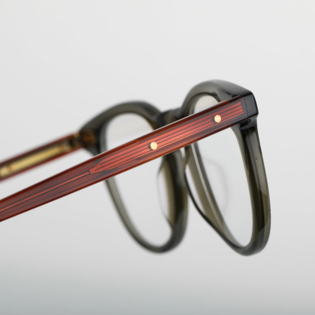 Steve McQueen Carmel — Crystal Khaki & Tortoise Temples — official view 3
