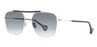 Nathalie Blanc CHANTAL NOAR NOIR SATIN/ARGENT BROSSE