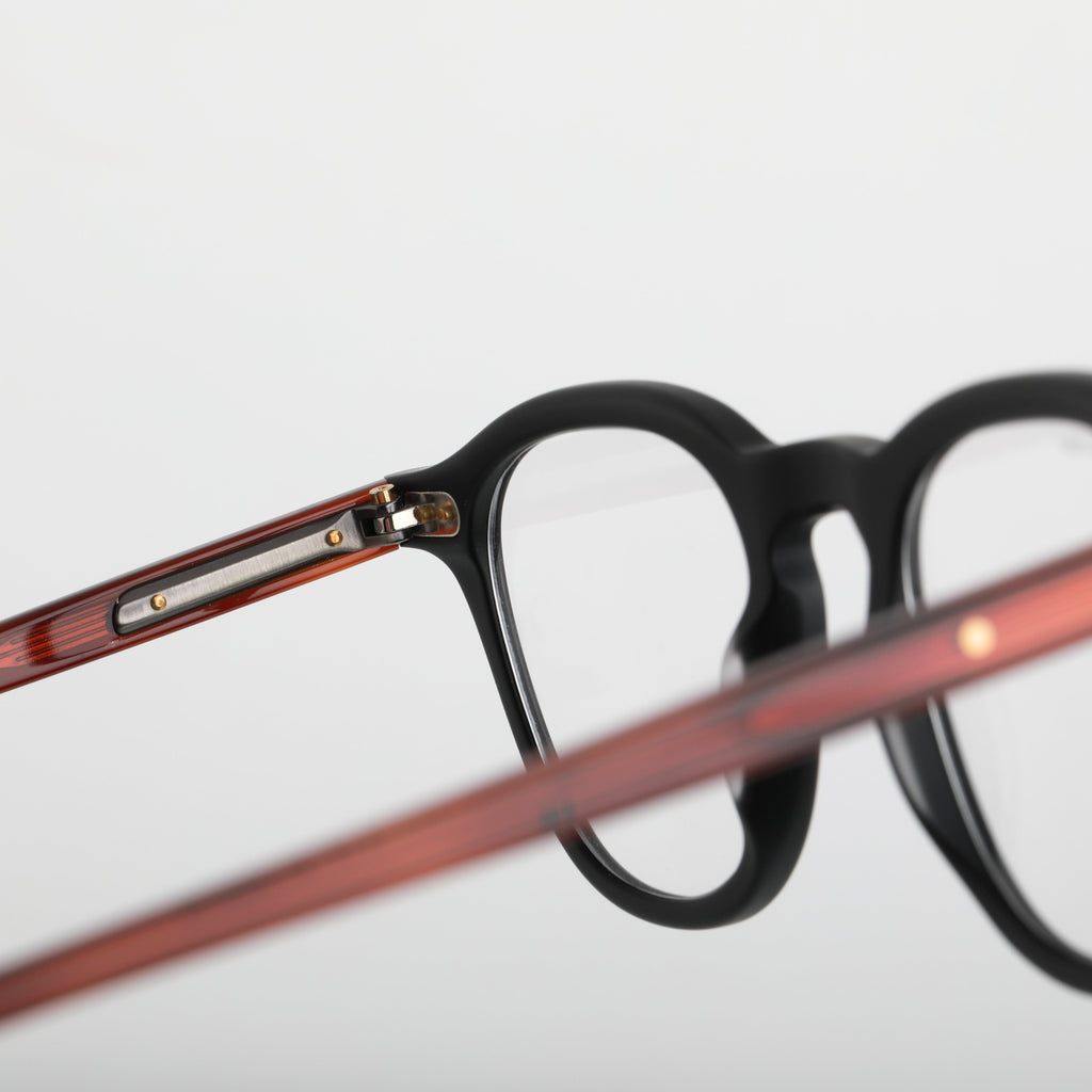 Steve McQueen Getaway — Matte Black & Tortoise Temples — official view 15