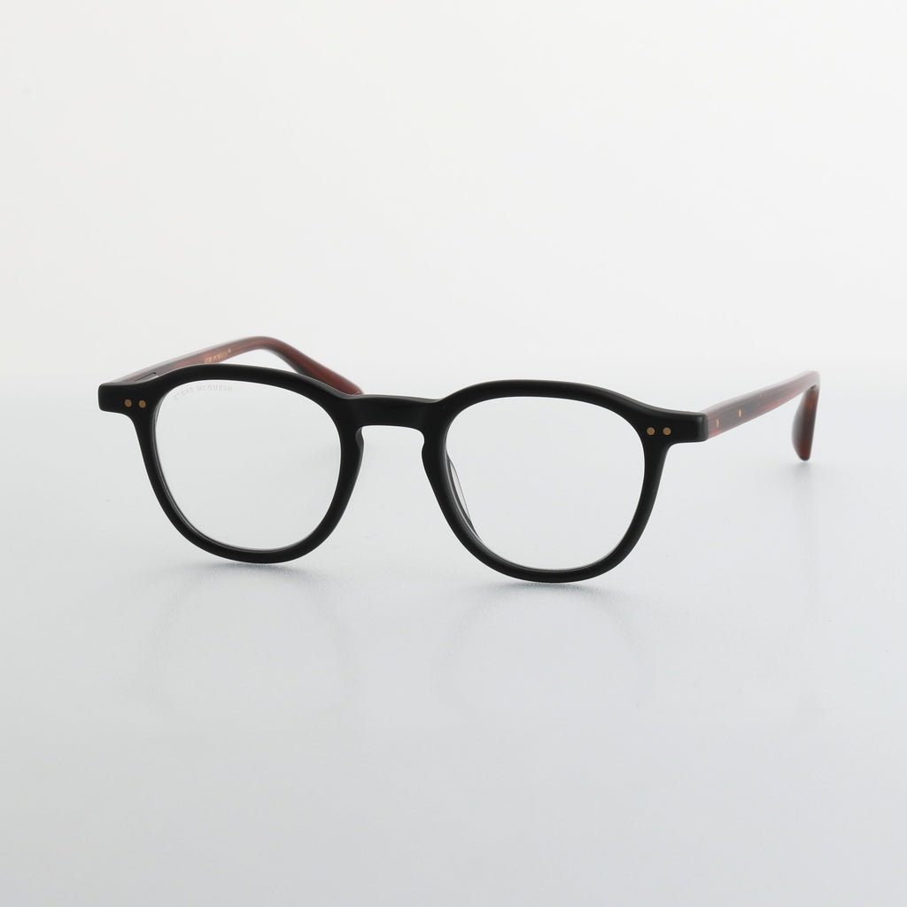 Steve McQueen Getaway — Matte Black & Tortoise Temples — official view 16