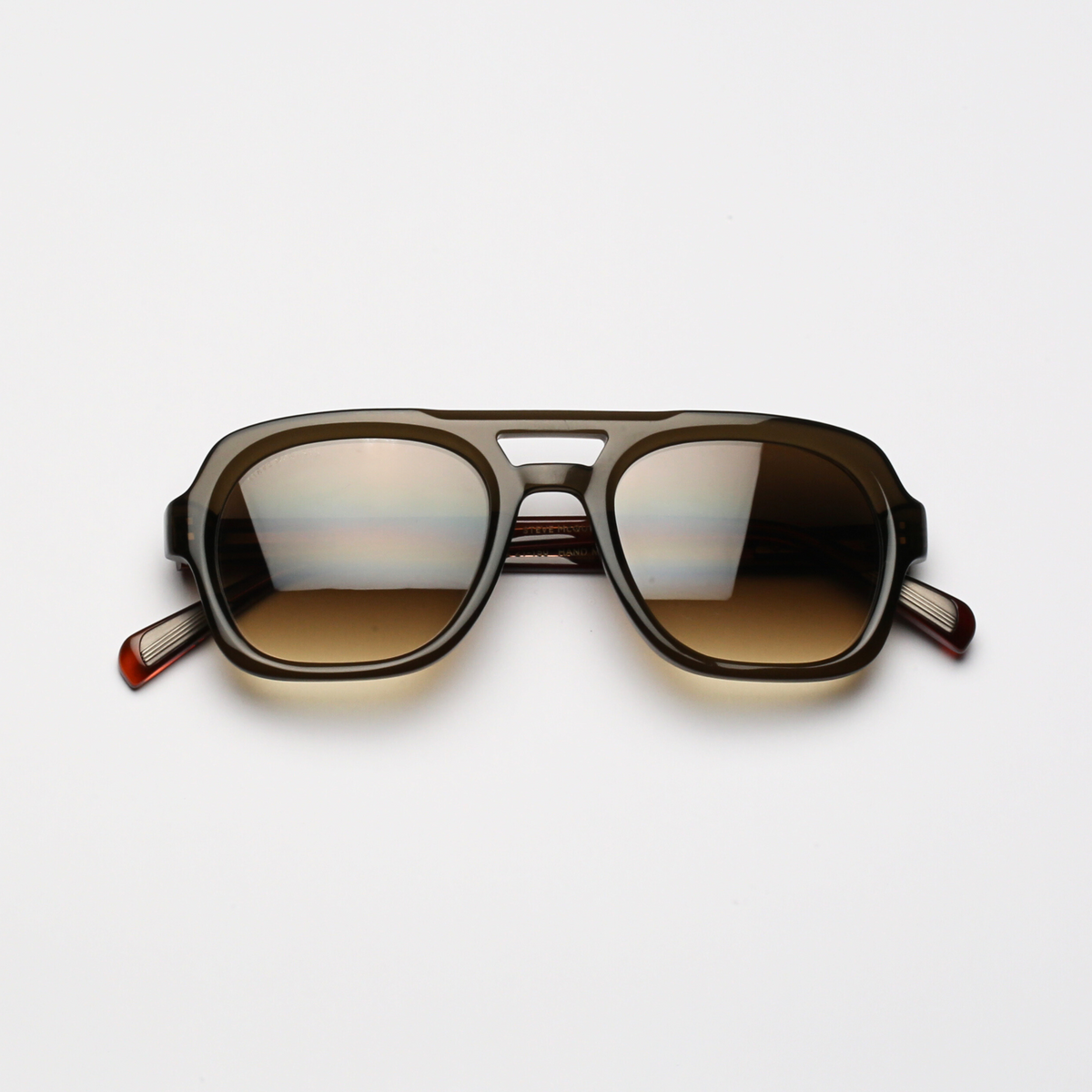 Steve McQueen Limits Sun — Crystal Khaki & Tortoise Temples — official view 9