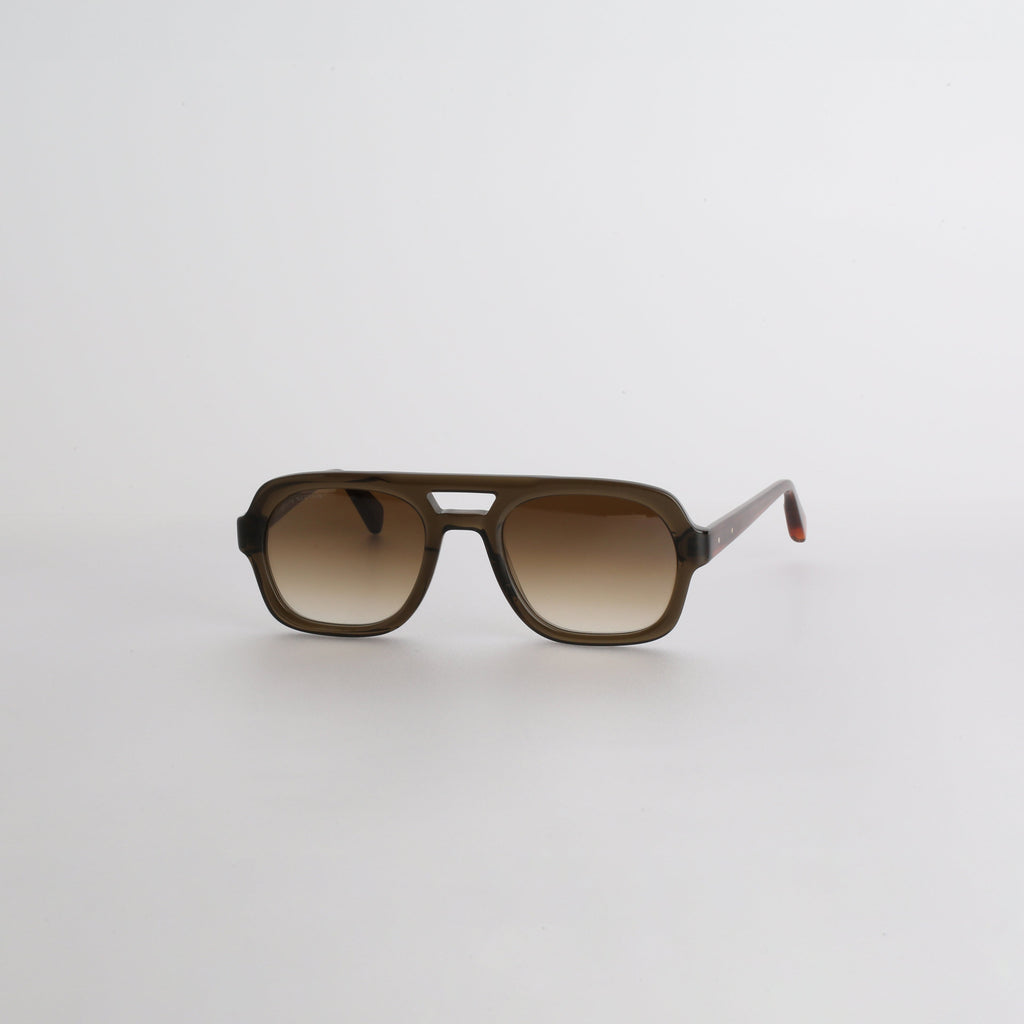 Steve McQueen Limits Sun — Crystal Khaki & Tortoise Temples — official view 12