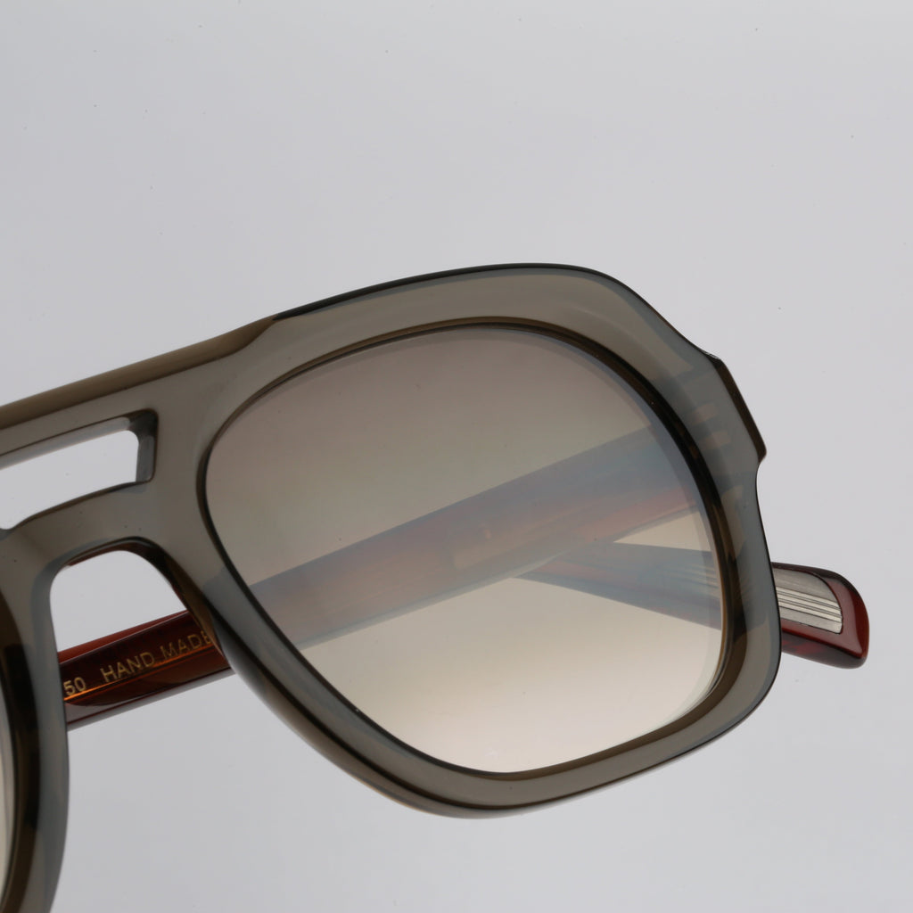 Steve McQueen Limits Sun — Crystal Khaki & Tortoise Temples — official view 11