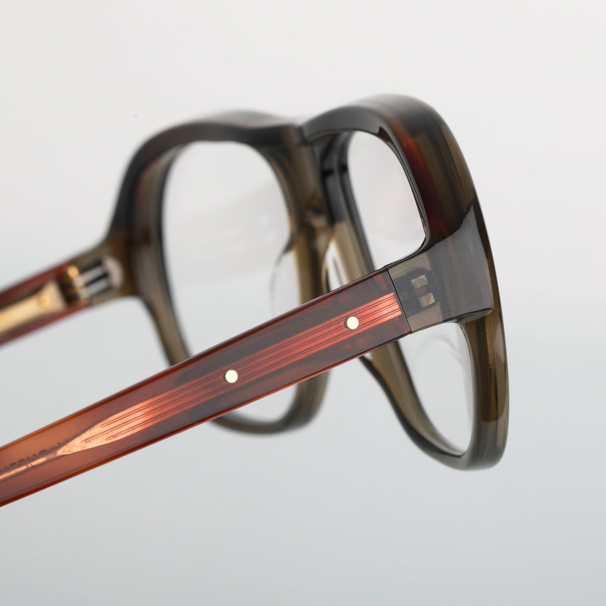 Steve McQueen Myrtle Beach — Crystal Khaki & Tortoise Temples — official view 3
