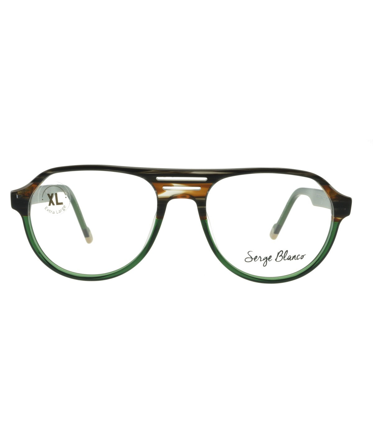Serge Blanco KI343_2 — GRADIENT TORTOISE GREEN, front view