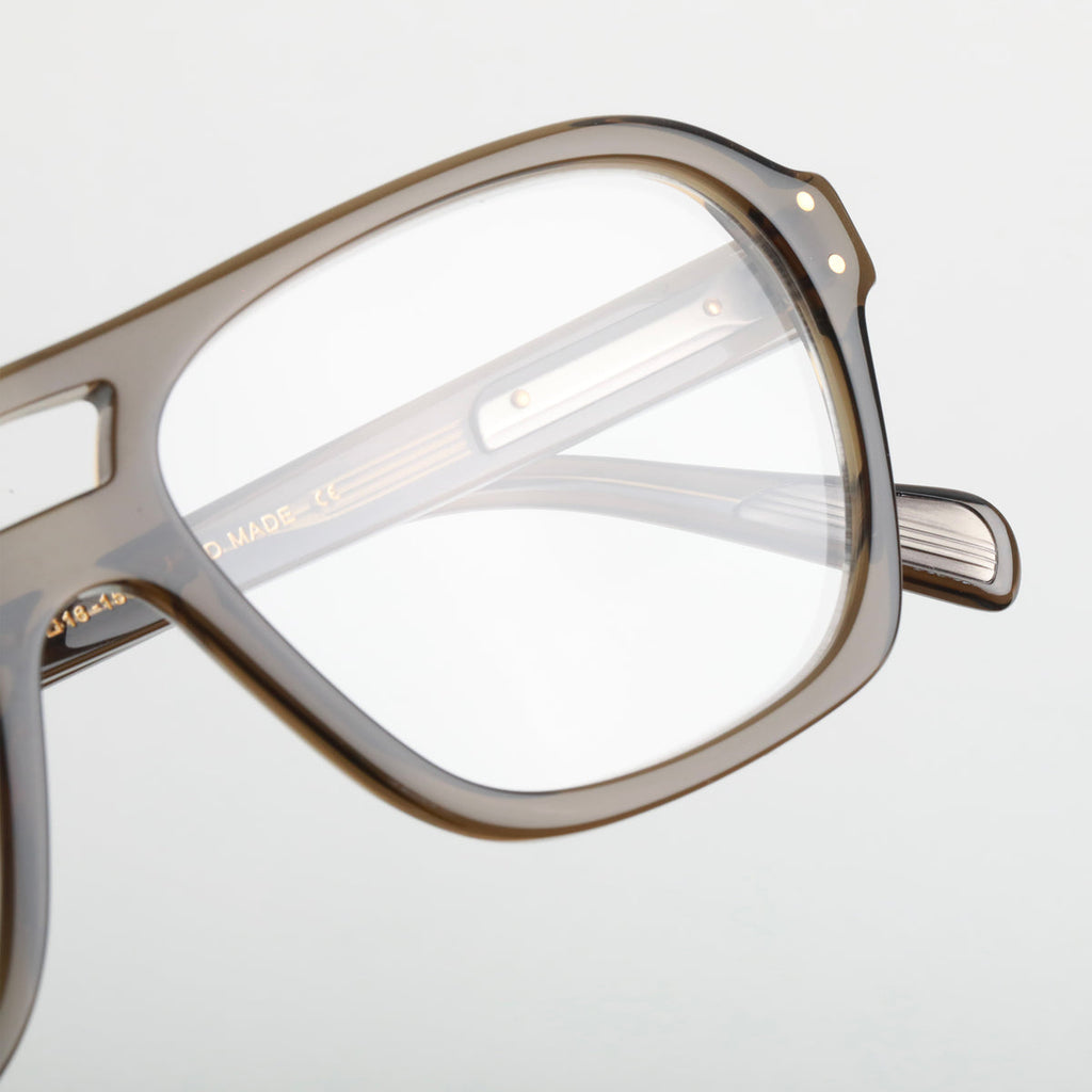 Steve McQueen Bruce Optical C-005 Crystal Khaki - angle 3