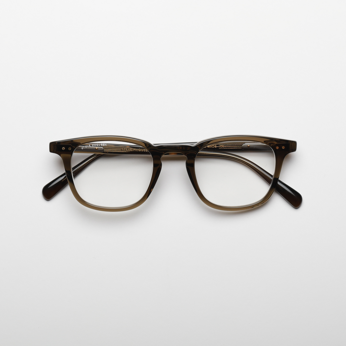 Steve McQueen CINCINNATI Optical C-005 — Crystal Khaki