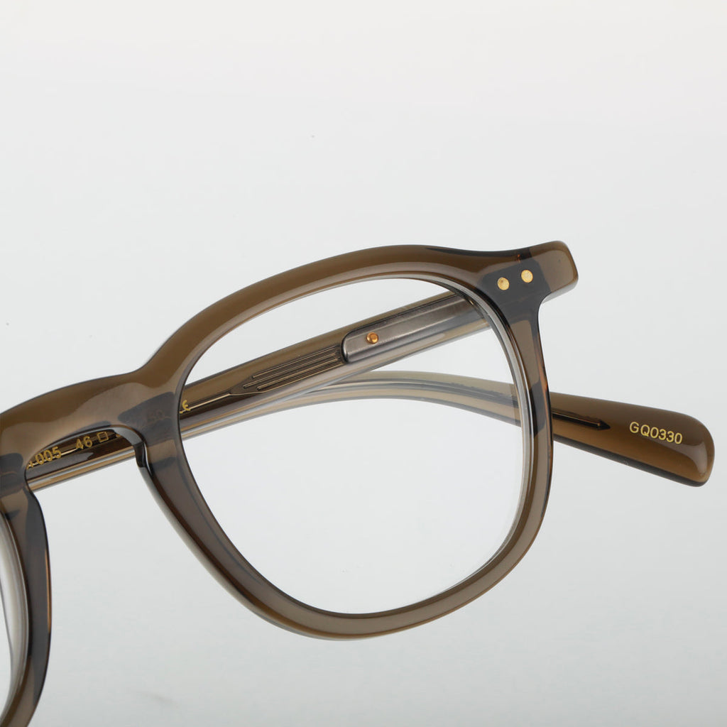 Steve McQueen Getaway Optical C-005 Crystal Khaki - angle 2