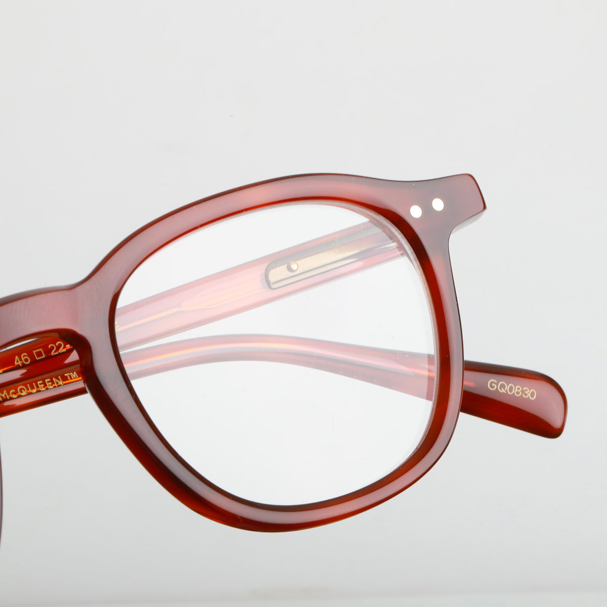 Steve McQueen Getaway Optical M-192 Brown Tortoise - angle 3