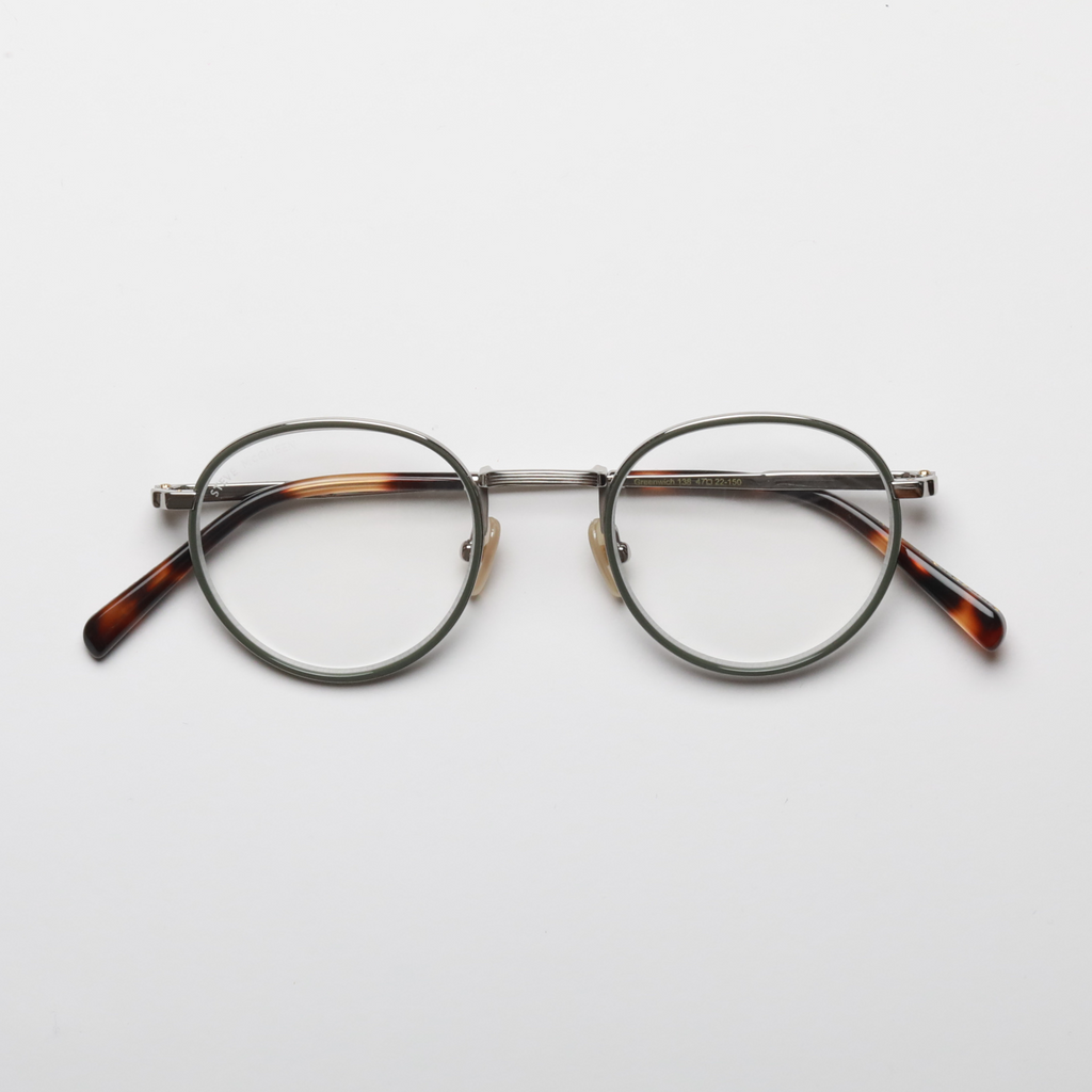 Steve McQueen GREENWICH Optical 138 — Light Shiny Silver