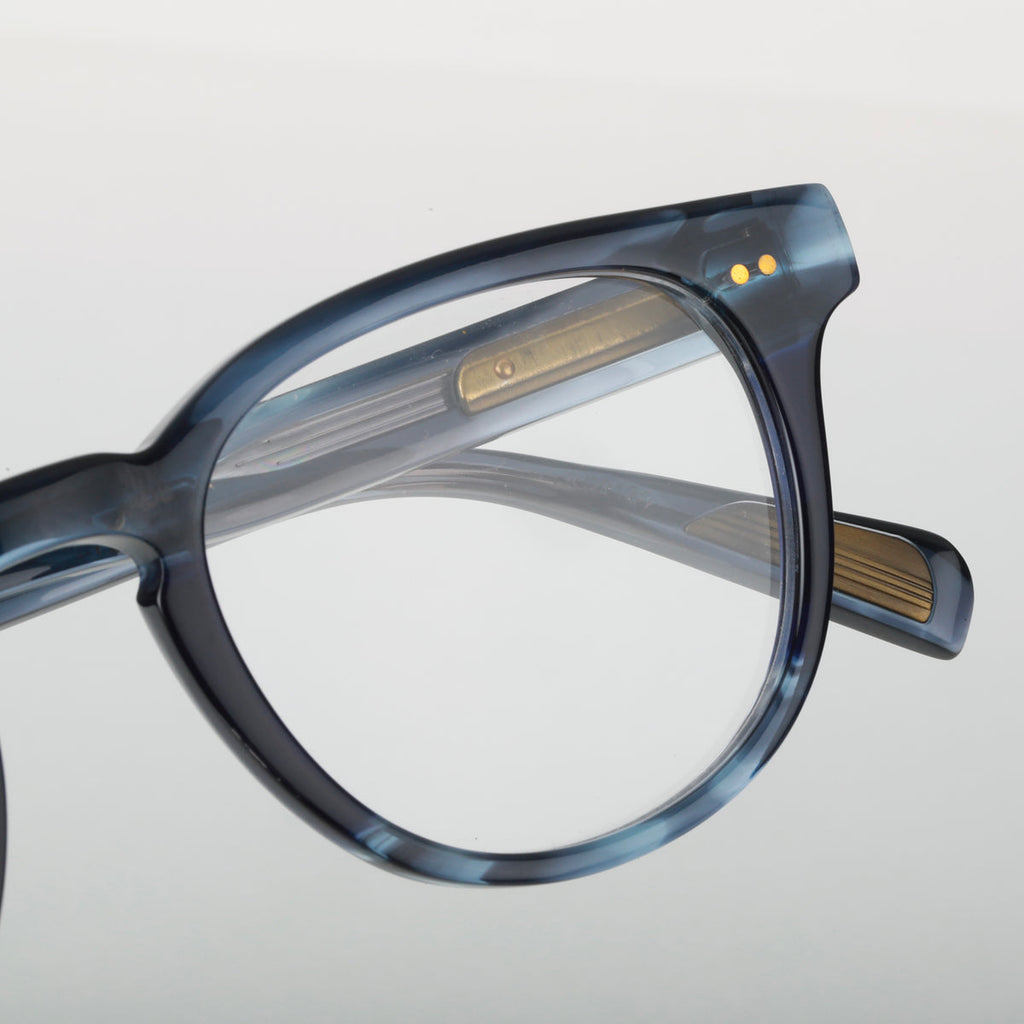 Steve McQueen Josh Optical 014 Blue Jaspe - angle 2