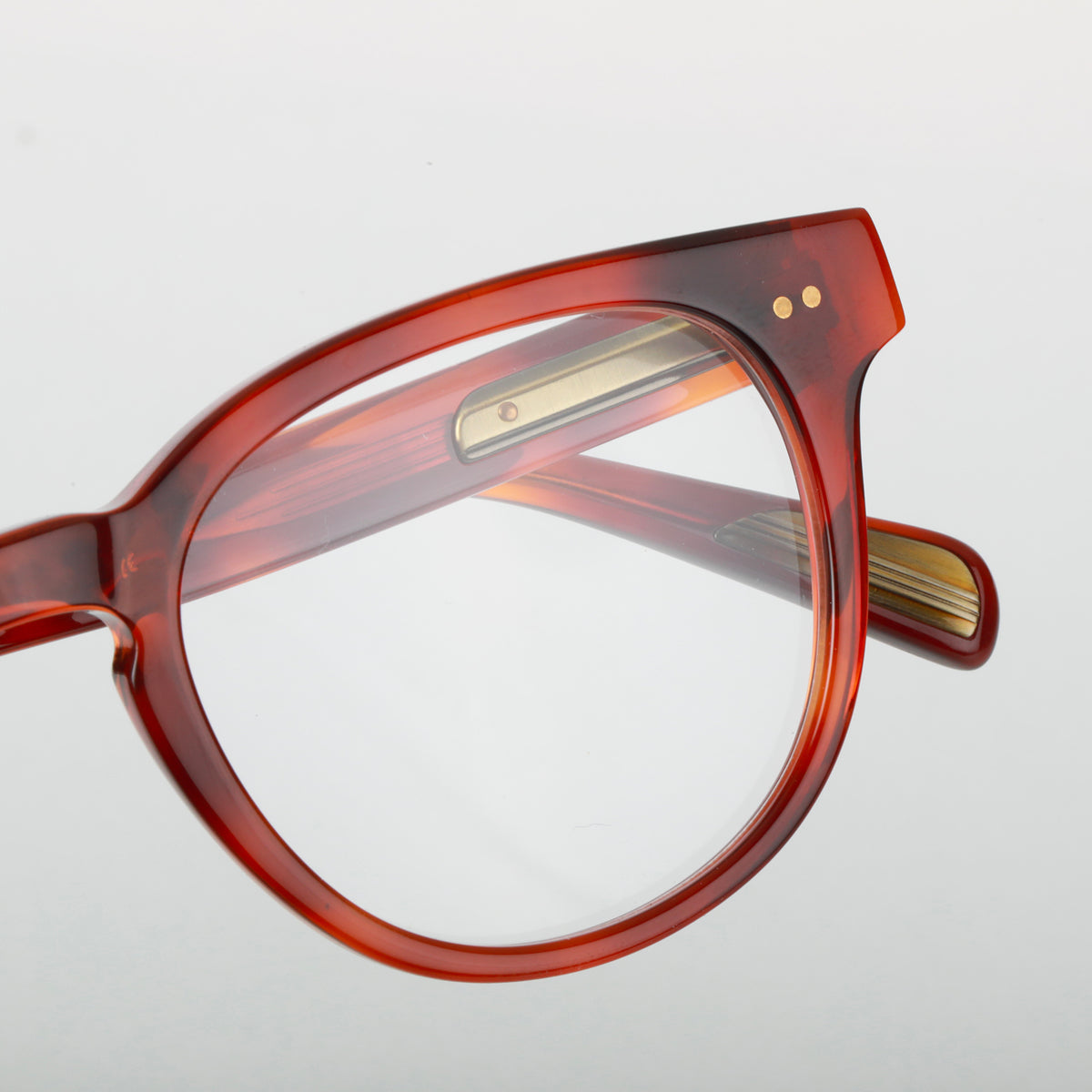 Steve McQueen Josh Optical 115 Light Tortoise - angle 2