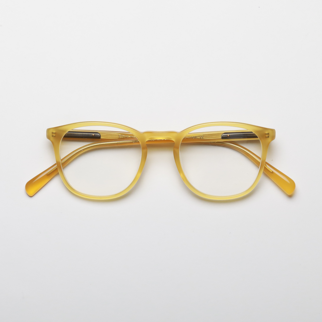 Steve McQueen LIFE Optical C-104 — Yellow Honey