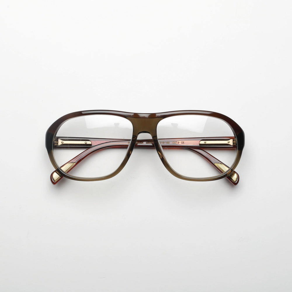 Crystal Khaki &amp; Tortoise Temples