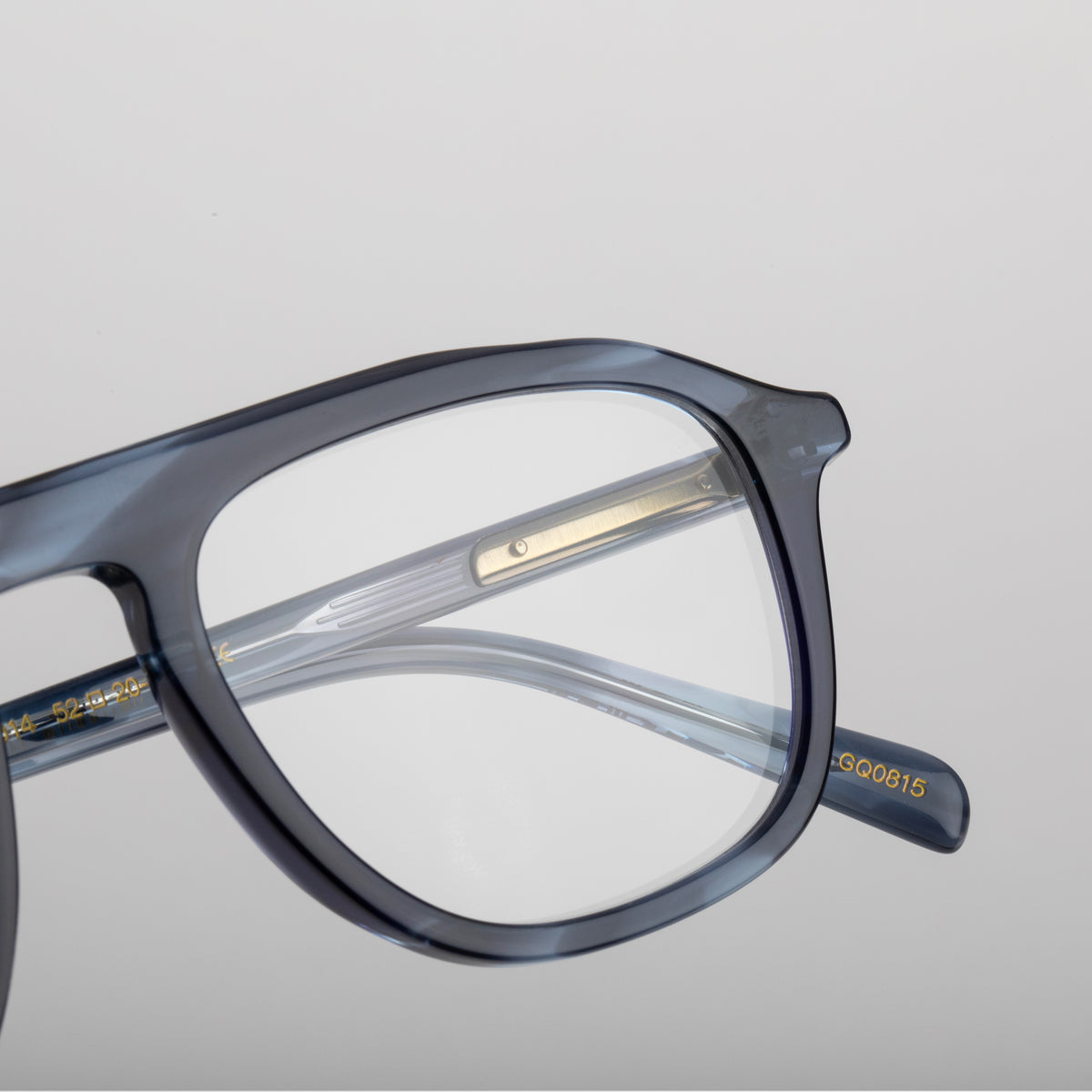 Steve McQueen Papillon Optical 014 Blue Jaspe - angle 2