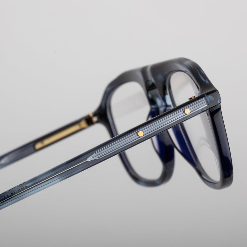 Steve McQueen Papillon Optical 014 Blue Jaspe - angle 4