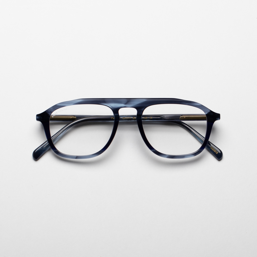 Steve McQueen Papillon Optical 014 — Blue Jaspe