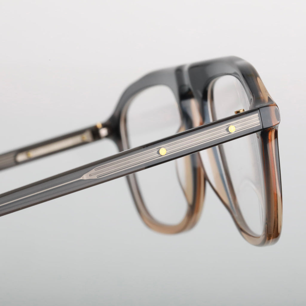 Steve McQueen Papillon Optical 114 Blue To Clear Brown - angle 4