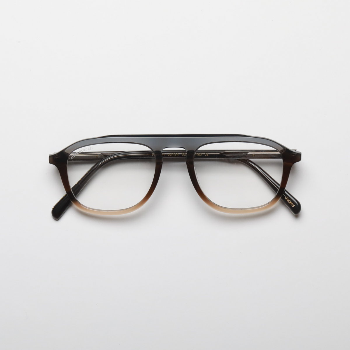Steve McQueen Papillon Optical 114 — Blue to Clear Brown