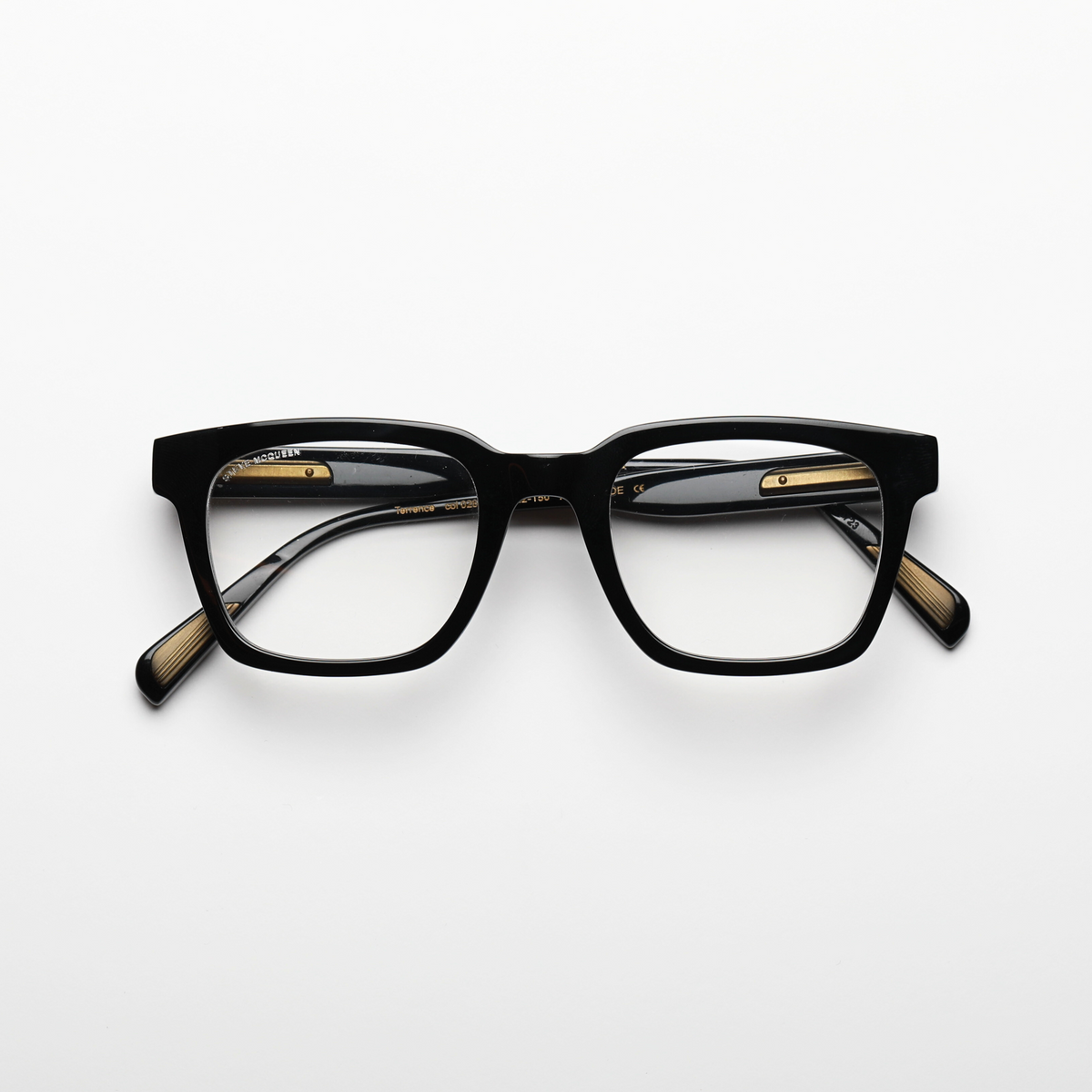 Steve McQueen TERRENCE Optical 028 — Black