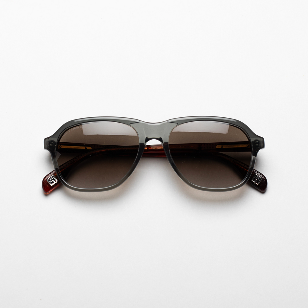 Crystal Grey &amp; Tortoise Temples