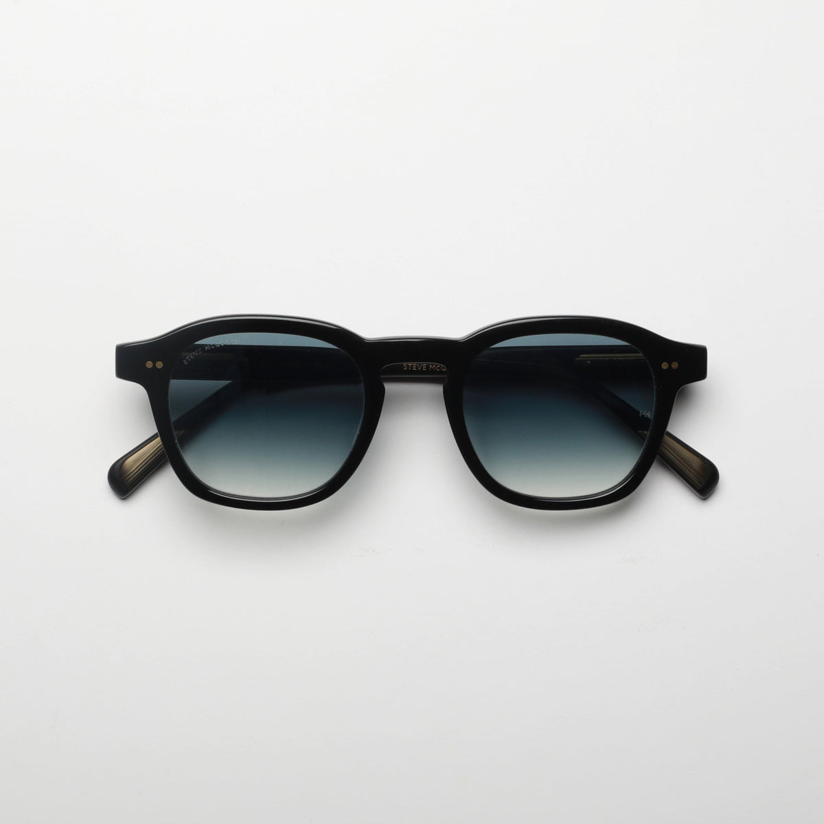 Steve McQueen Bandito Sun – Shiny & Matte Black 281-01 – front view