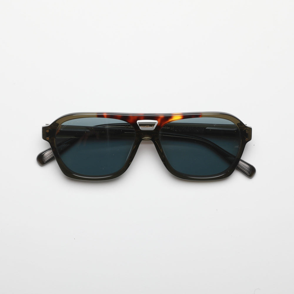 Crystal Khaki &amp; Tortoise Front Bar