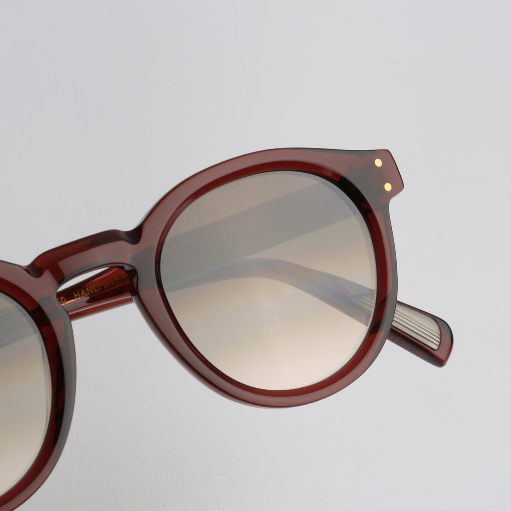 Steve McQueen Bud Sunglasses 156 Crystal Red Brown - angle 3