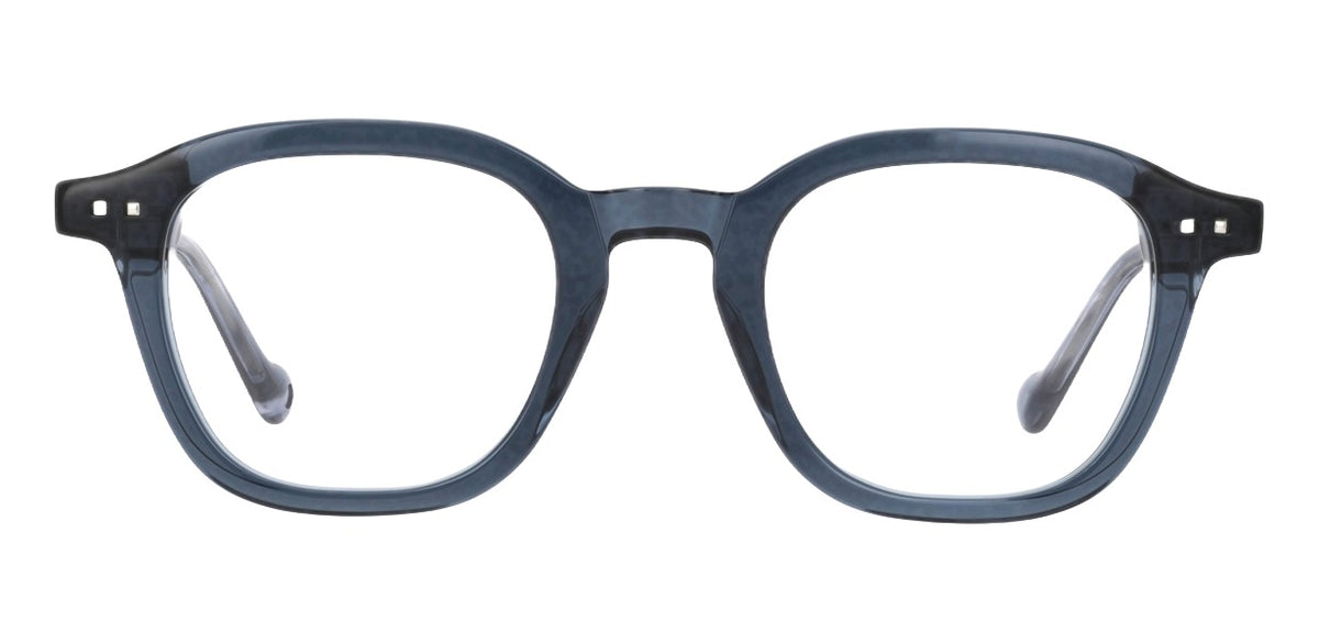 Adam BL69 — Translucent Blue Gray, front view