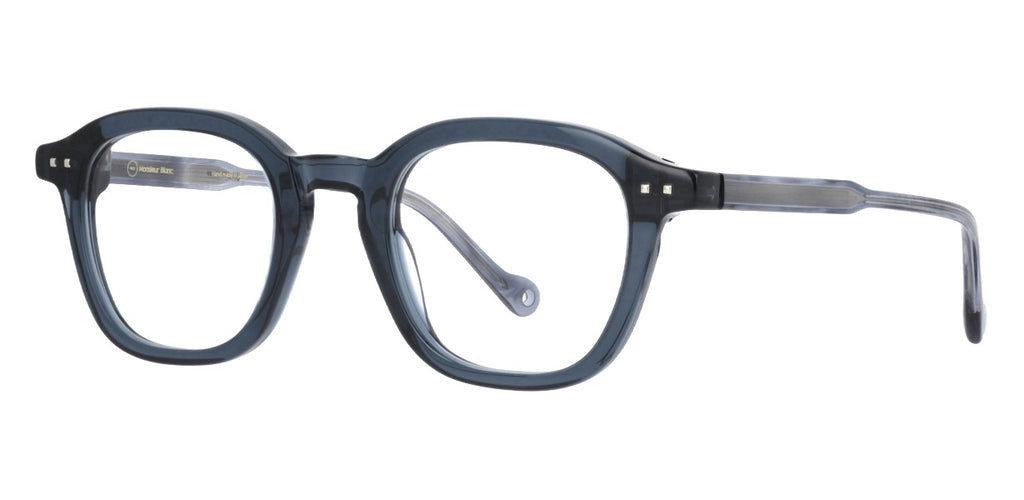 Adam BL69 — Translucent Blue Gray, three-quarter view