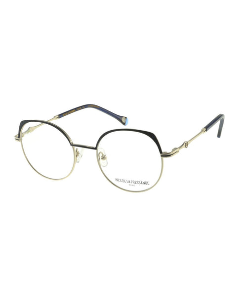 Inès de la Fressange Paris CELIA c4 blue / gold eyeglass frame