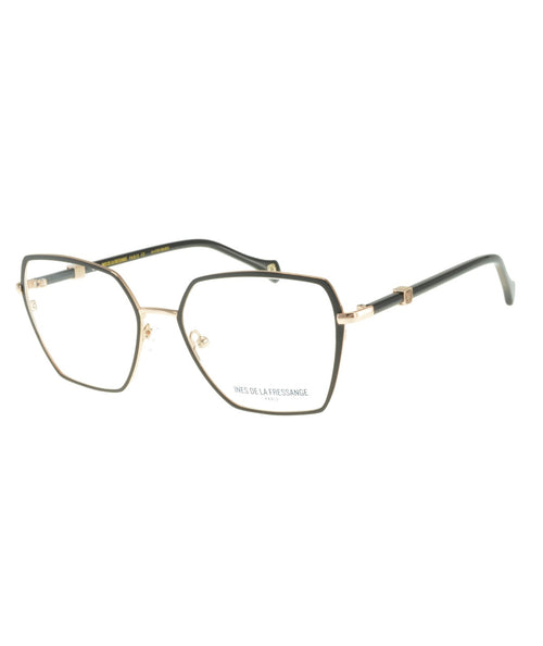Inès de la Fressange Paris CORINNE c1 black / rose gold eyeglass frame