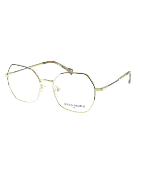 Inès de la Fressange Paris HERMINE c1 grey / gold eyeglass frame
