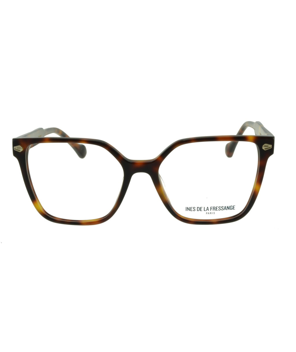 Inès de la Fressange Paris JENNIFER c1 tortoiseshell eyeglass frame – front view