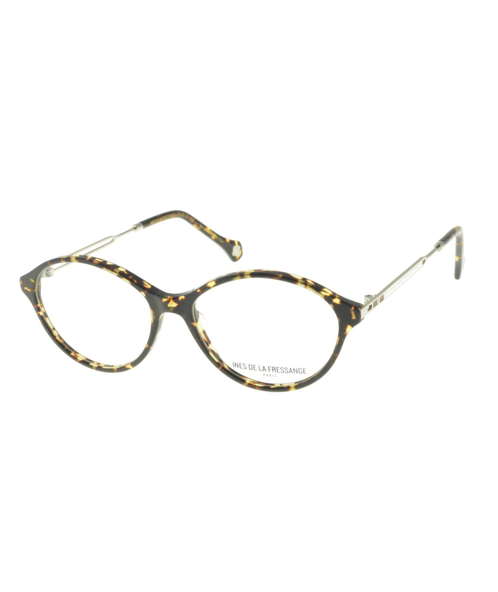 Inès de la Fressange Paris LANA c1 tortoiseshell eyeglass frame