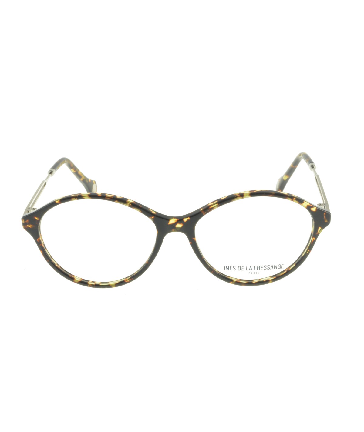 Inès de la Fressange Paris LANA c1 tortoiseshell eyeglass frame – front view