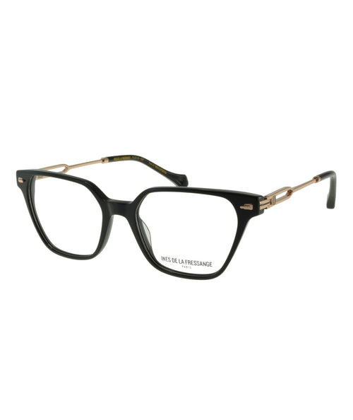 Inès de la Fressange Paris LOUANE c1 black eyeglass frame