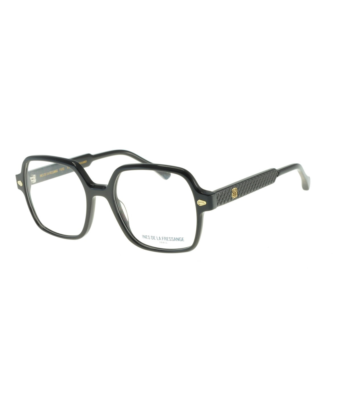 Inès de la Fressange Paris MURIELLE c1 black eyeglass frame